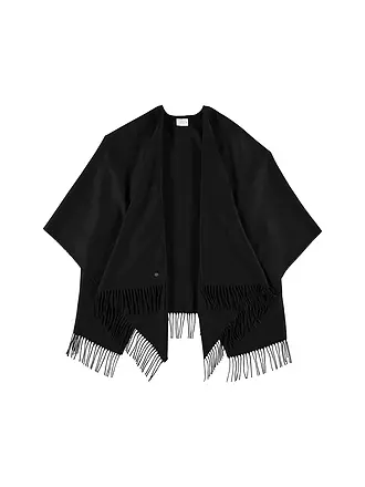 FRAAS | Poncho - Cape RUANA | schwarz